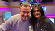 Rigsy and new Co-Presenter, Lata Sharma