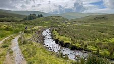 Avro Anson LV153 crash in the Sperrins