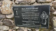 Avro Anson LV153 WW2 Crash in the Sperrins