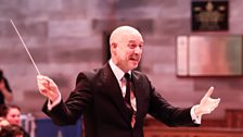 Conductor James Burton and The Ulster Orchestra performing at 鶹’s The Living Air concert in St Anne’s Cathedral