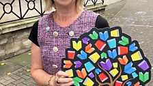 Health Correspondent Marie Louise Connolly with the ˿ Book Tree