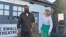 Esyllt Sears and Sunil Patel