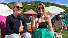 Esyllt Sears and Heidi Regan
