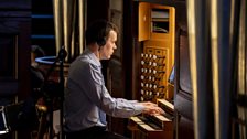 Organist Tom Winpenny