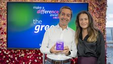 James from New Start Highland Gardens (collected the Green Award on behalf of Donald Graham and Laura Deans)