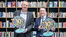 Richard Pengelly and Jim O'Hagan at Book Week 2025 launch event