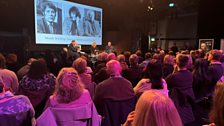 Audience at the Words Working: Seamus Heaney and the ѿý event in ѿý Blackstaff Studios Belfast as part of Book Week 2025