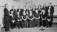 ѿý Singers with Leslie Woodgate, 1950