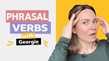 Phrasal verbs with georgie series cover