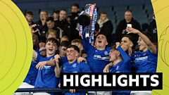 Highlights: Rangers 2-1 Aberdeen - Scottish Youth Cup final