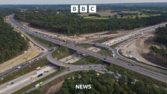 M25 closing this weekend
