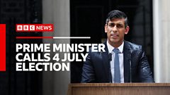 General Election called for 4 July