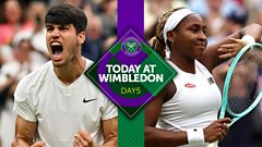 Watch: Today at Wimbledon