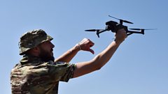 Дроны против дронов: как россияне ловят украинские беспилотники сетями