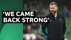 Watch: Andy Farrell on Ireland’s comeback win over Australia