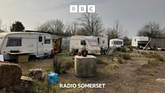 300 van dwellers now living around Glastonbury