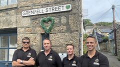 Cornwall Hugs Grenfell marks the 8th anniversary of the Grenfell Tower Fire