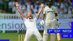 Today at the Test - watch day-five England v India highlights