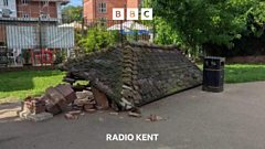 More than a century old and then gone in a second