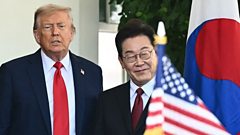 Watch: Trump greets South Korean President Lee Jae-myung at White House