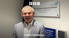 Doc Martin opens Cornish Outpatients Department
