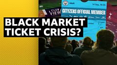 Are black market tickets out of control?