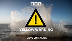 Heavy rain and strong winds forecast for Cornwall