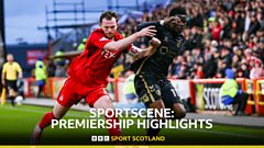 Watch Sportscene highlights of Sunday's Premiership action