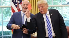 Как Трамп стал участником чемпионата мира?