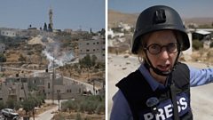 BBC reports from Palestinian village under weekly attack by Israeli settlers
