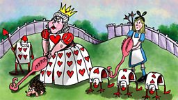 Alice in Wonderland: Part 8: Croquet with the Queen
