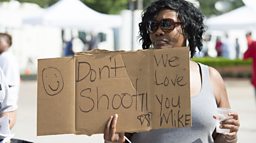 Man shot at Ferguson protest 
