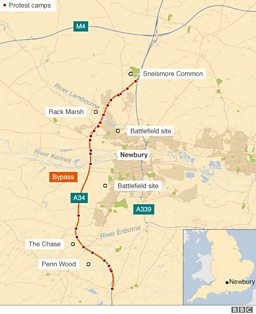 BBC Radio Berkshire - Andrew Peach, 20 years since the Newbury Bypass ...