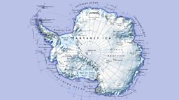Huge canyon under the Antarctica? 南极冰层下可能发现巨大峡谷