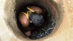 India's sewer workers and British school standards 印度下水道工人施工安全，英国在校生学习成绩下降