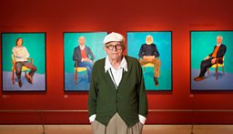 BBC Arts - BBC Arts - Portraits of personality: Hockney holds court at ...