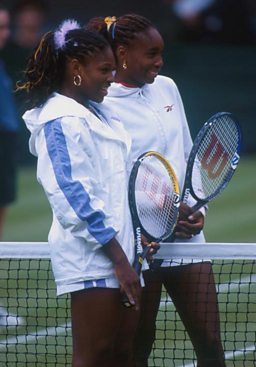 serena and venus williams young