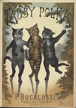 Ms. Tabitha's Cats' Academy, Art Print by Louis Wain at