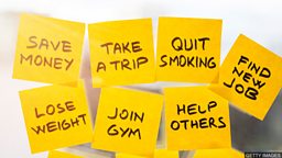 To stick to something