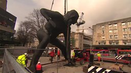 Britain’s largest female sculpture 英国最大的女性雕塑