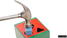 A square peg in a round hole