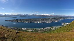 Tromsø Midnight Sun Marathon 2023: fly over the race path! 