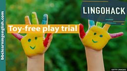 Toy-free play trial