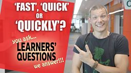 What are the differences between 'fast', 'quick' and 'quickly'?