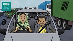 Abdu in the Traffic Jam 阿布杜的堵车奇遇