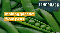 Making ‘plastic’ from peas