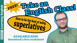 Take an English class: Superlatives
