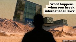 What happens if you break an international law?