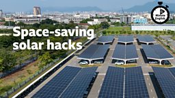Space-saving solar hacks