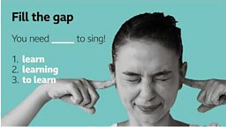 Gerunds and infinitives